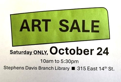 Art sale October 24